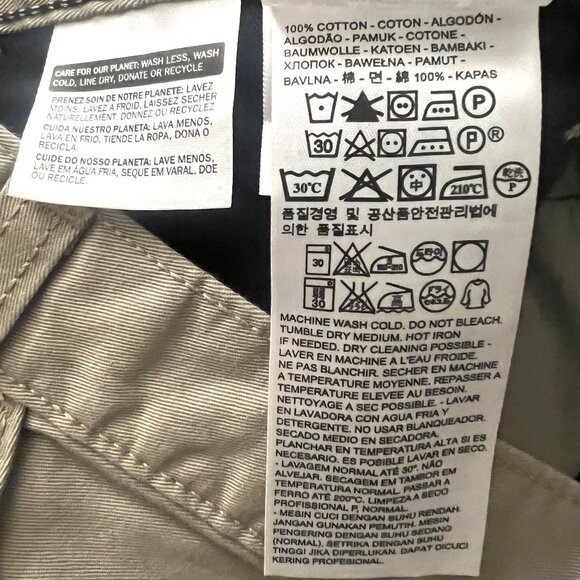 Levi's Men' 511 Slim Fit Cotton Beige Jeans Size 36x32 - Picture 4 of 6